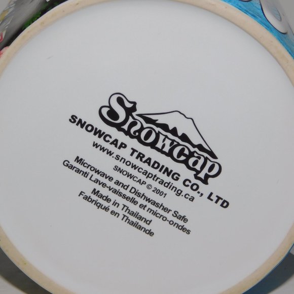 vintage 2001 Snowcap Trading Vancouver 3D Scene Mug Totem Ferry  Downtown - Picture 8 of 8